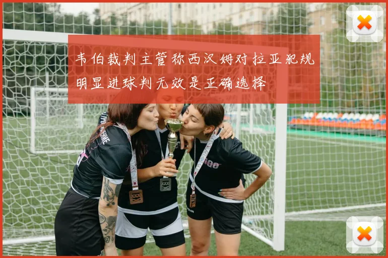 韦伯裁判主管称西汉姆对拉亚犯规明显进球判无效是正确选择